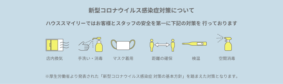 新型コロナウイルス感染症対策について