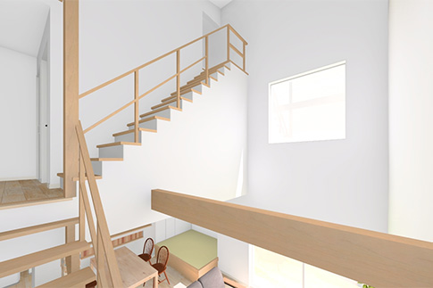 とても明るく、くつろげる空間