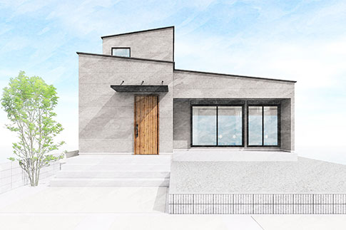 ほぼ平屋。。。のお家