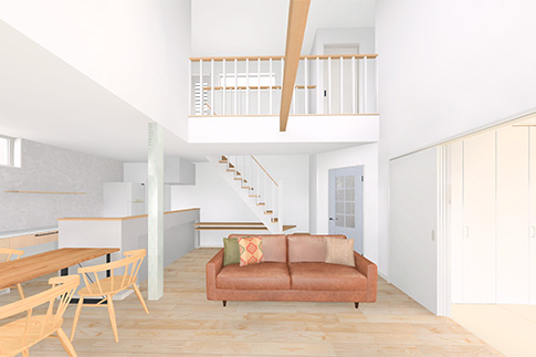 階段もお部屋の一部に・・・