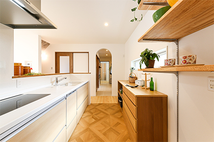 家事室のあるお家