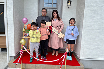 アイランドキッチンのあるお家