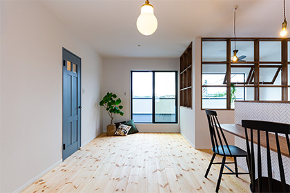 ピザ窯のあるフレンチシャビーなお家