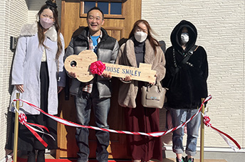 3世代で住む3階建のお家