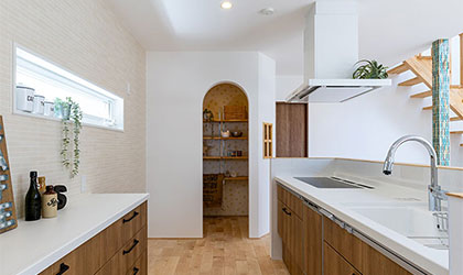 動線のいいお家