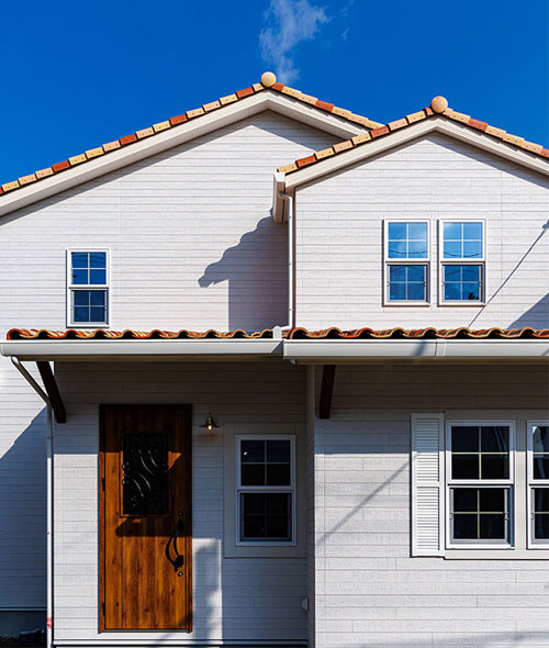 かわいい瓦屋根