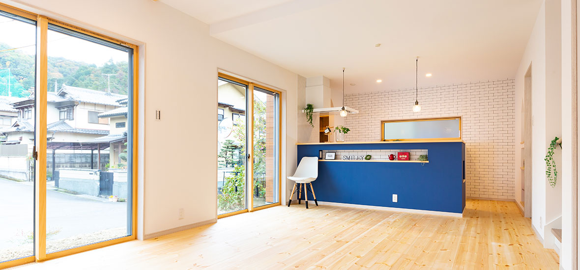 自然素材の優しいお家