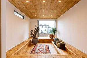 セカンドリビングのあるお家