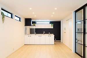 モノトーンのカッコいいお家